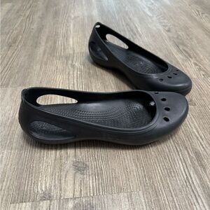 Crocs Kadee Women’s Flats Slip-On Ballet Casual Size 11 Black Lightweight Shoes